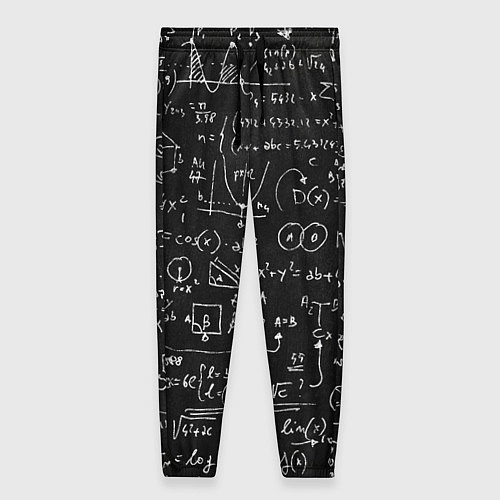 Женские брюки Математические формулы / 3D-принт – фото 1