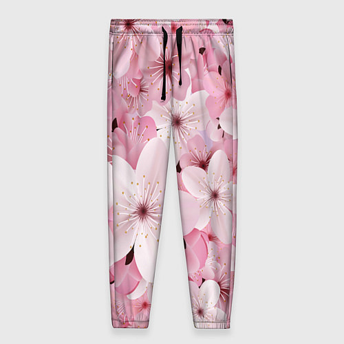 Женские брюки САКУРА / 3D-принт – фото 1