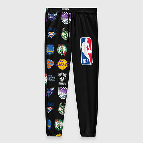 Женские брюки NBA Team Logos 2 / 3D-принт – фото 1