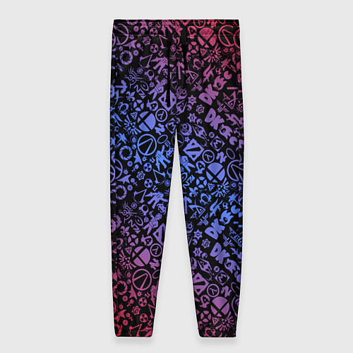 Женские брюки Игровые бренды / 3D-принт – фото 1