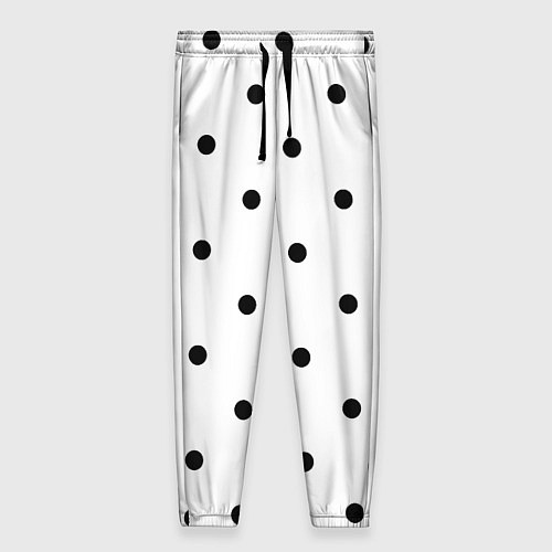 Женские брюки Горошек / 3D-принт – фото 1
