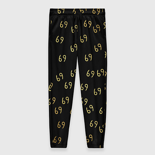 Женские брюки 6ix9ine Gold / 3D-принт – фото 1