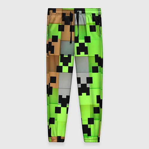 Женские брюки Minecraft / 3D-принт – фото 1