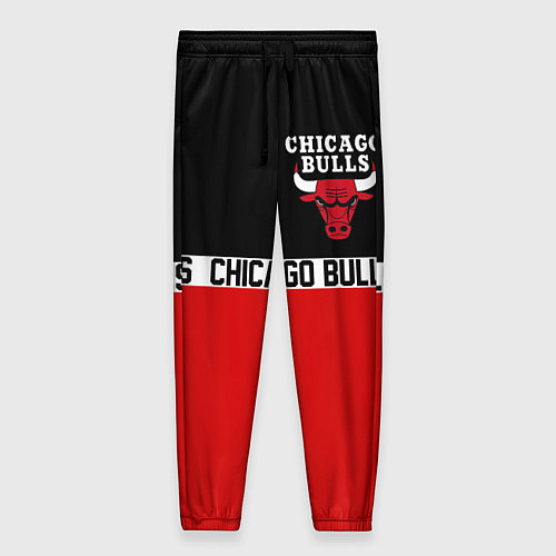 Женские брюки CHICAGO BULLS / 3D-принт – фото 1