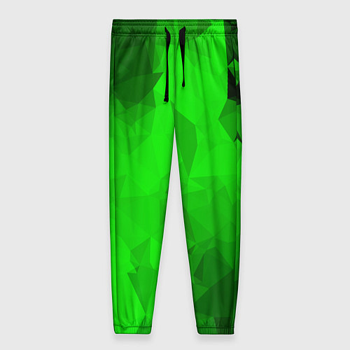Женские брюки GREEN / 3D-принт – фото 1