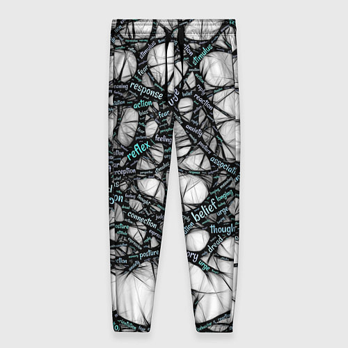 Женские брюки NEIROLINK / 3D-принт – фото 1