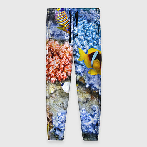Женские брюки Морской мир / 3D-принт – фото 1