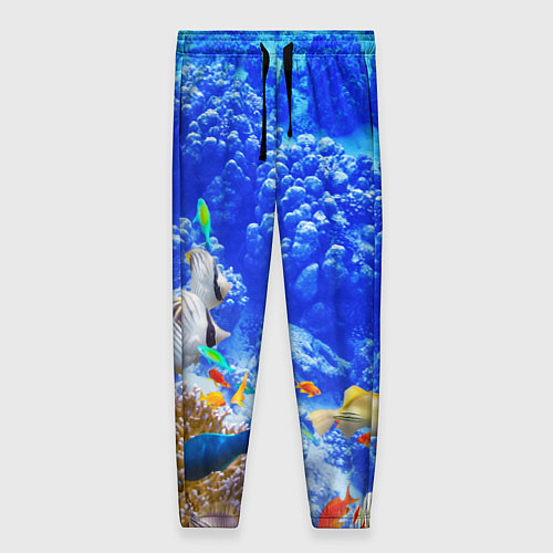 Женские брюки Морской мир / 3D-принт – фото 1