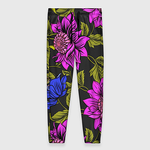Женские брюки Цветочный Паттерн / 3D-принт – фото 1