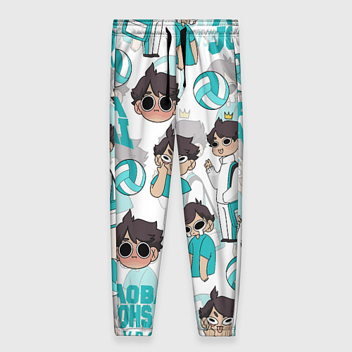 Женские брюки ТООРУ ОЙКАВА OIKAWA TORU / 3D-принт – фото 1