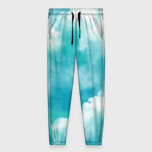 Женские брюки Голубое Небо Blue Sky Z / 3D-принт – фото 1