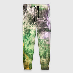 Брюки женские ДЫМ SMOKE, цвет: 3D-принт