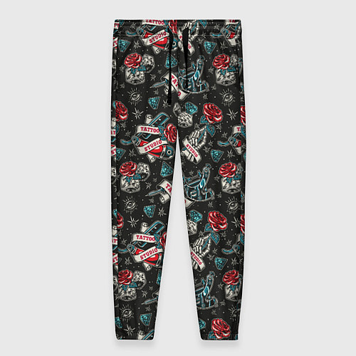 Женские брюки TATTOO / 3D-принт – фото 1