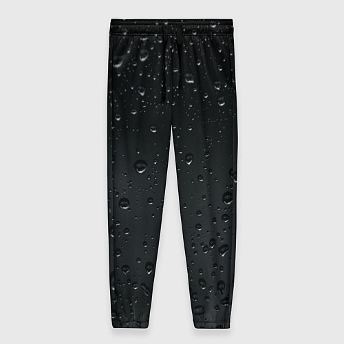 Женские брюки Ночной дождь / 3D-принт – фото 1