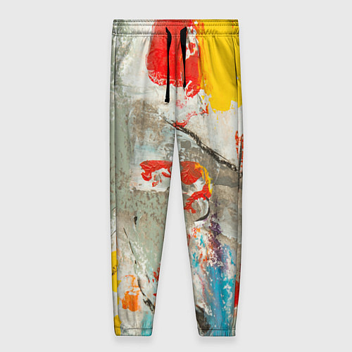 Женские брюки Буйство красок 3D / 3D-принт – фото 1