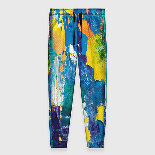 Женские брюки Краской по ткани / 3D-принт – фото 1