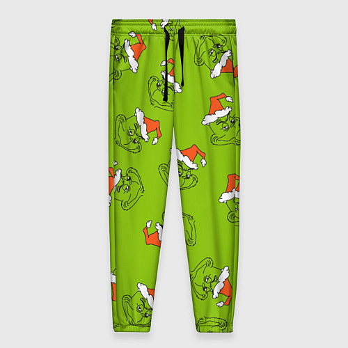 Женские брюки Гринч Укротитель рождества / 3D-принт – фото 1