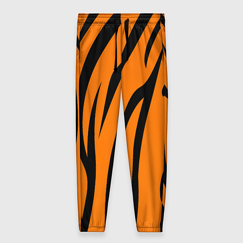 Женские брюки Текстура тиграtiger / 3D-принт – фото 1