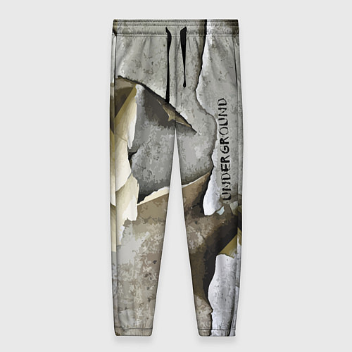 Женские брюки Underground 2057 / 3D-принт – фото 1