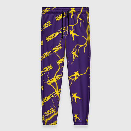 Женские брюки РАДУГА 6 Молнии Паттерны / 3D-принт – фото 1