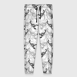 Брюки женские Скорпионы - Scorpions, цвет: 3D-принт