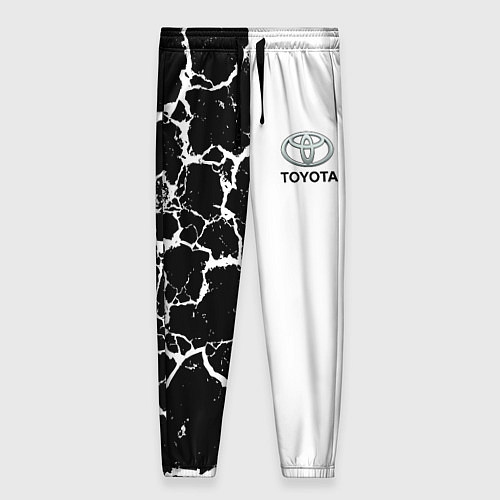 Женские брюки Toyota трещины / 3D-принт – фото 1