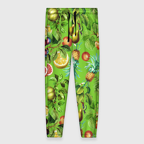 Женские брюки Сочные фрукты паттерн / 3D-принт – фото 1