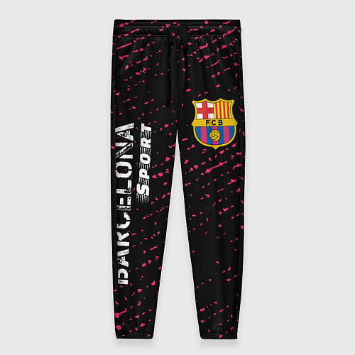 Женские брюки БАРСЕЛОНА Barcelona Sport - Потертости / 3D-принт – фото 1
