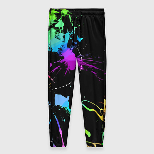 Женские брюки Neon vanguard fashion pattern / 3D-принт – фото 1