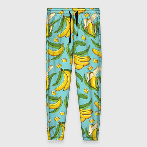 Женские брюки Banana pattern Summer Fashion 2022 / 3D-принт – фото 1