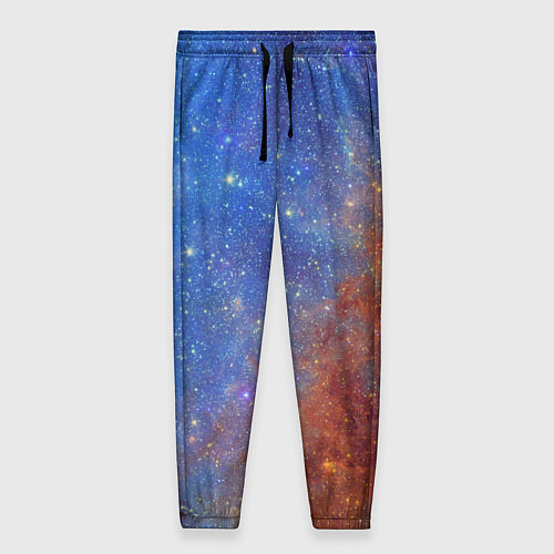 Женские брюки Яркая вселенная / 3D-принт – фото 1