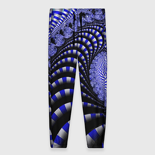 Женские брюки Неоновая спираль Абстракция Neon Spiral Abstractio / 3D-принт – фото 1
