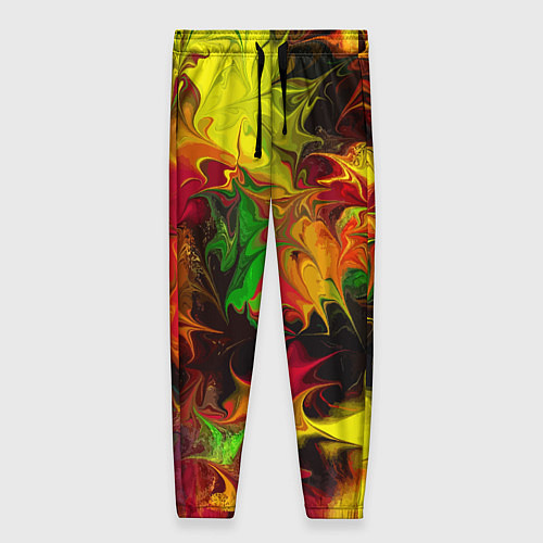 Женские брюки Абстрактная авангардная композиция Abstract avant- / 3D-принт – фото 1