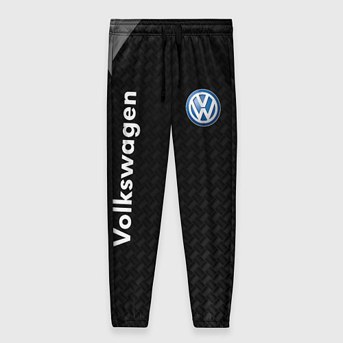 Женские брюки Volkswagen карбон / 3D-принт – фото 1