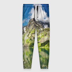 Женские брюки Живописное горное озеро