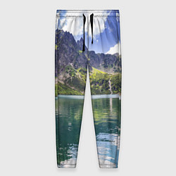 Женские брюки Прозрачное горное озеро