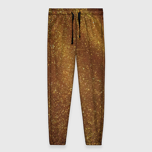Женские брюки Золотая пыль / 3D-принт – фото 1