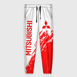 Женские брюки Mitsubishi - красная текстура