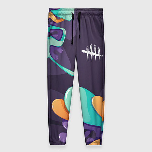 Женские брюки Dead by Daylight graffity splash / 3D-принт – фото 1