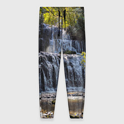 Женские брюки Водопад, солнечные лучи и лес