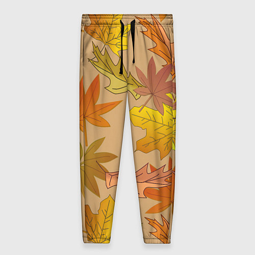 Женские брюки Осенняя атмосфера / 3D-принт – фото 1
