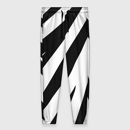 Женские брюки Камуфляж зебры / 3D-принт – фото 1