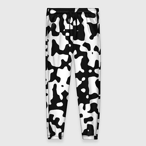 Женские брюки Камуфляж Cowskin средний / 3D-принт – фото 1