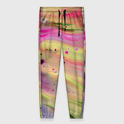 Женские брюки Растекающиеся краски