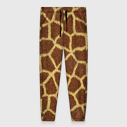 Женские брюки Текстура жирафа / 3D-принт – фото 1