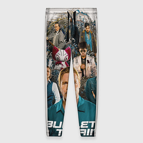 Женские брюки Bullet train / 3D-принт – фото 1