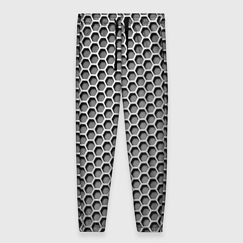 Женские брюки Металлическая кольчуга / 3D-принт – фото 1