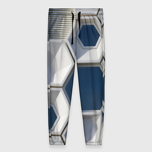 Женские брюки Кубический мир / 3D-принт – фото 1