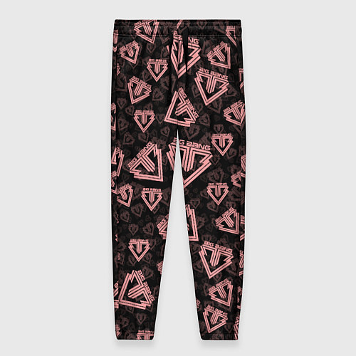 Женские брюки Big bang pattern / 3D-принт – фото 1