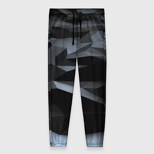 Женские брюки Хромированные осколки броня / 3D-принт – фото 1